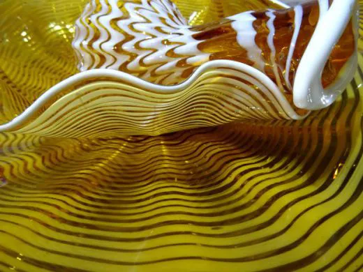 Glaskunst in amber/ LASTRA in Vetro