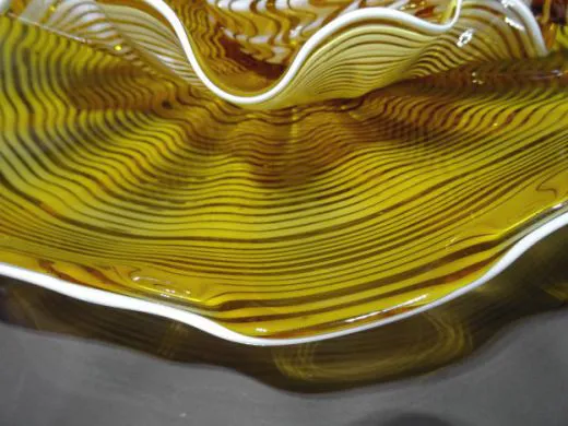 Glaskunst in amber/ LASTRA in Vetro