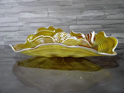 Glaskunst in amber/ LASTRA in Vetro