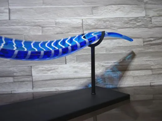 Glaskunst in blau / BARCA di Vetro