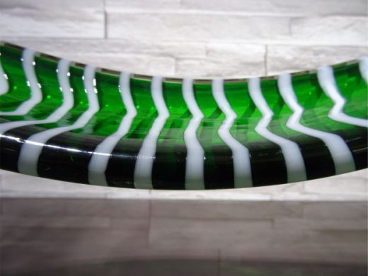 Glaskunst in grün/ BARCA di Vetro