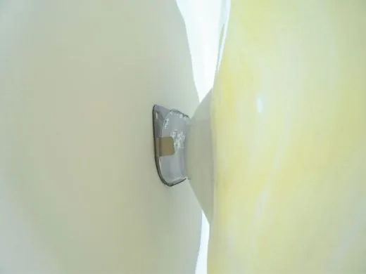 Glasteller in gelb/ TROTTOLLA di Vetro