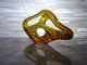 Glaskunst in amber/ FORMA di Vetro Organico