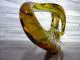 Glaskunst in amber/ FORMA di Vetro Organico