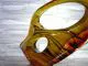 Glaskunst in amber/ FORMA di Vetro Organico