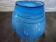 Glaskunst in blau/ Grande BOLLA di Vetro