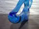 Glaskunst in blau/ FORMA di Vetro Organico