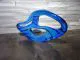 Glaskunst in blau/ FORMA di Vetro Organico
