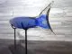 Glaskunst in blau/ PESCE di Vetro