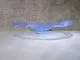 Glasschale in blau/ RICCIOLO di Vetro