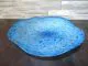 Glasschale in türkis-blau/ MACCHIE di Vetro