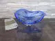 Glasschale in blau/ GOCCE di Vetro