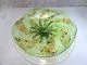 Glasschale in grün/ TAMPONI di Vetro
