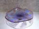 Glasschale in purpur/ TAMPONI di Vetro