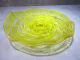 Glasschale in gelb/ URAGANI di Vetro