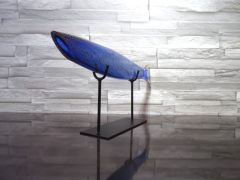 Glaskunst in blau/ PESCE di Vetro