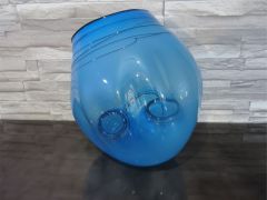 Glaskunst in blau/ Grande BOLLA di Vetro