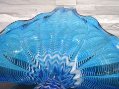 Glaskunst in blau/ CONCHIGLIA di Vetro