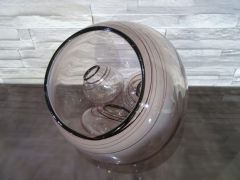 Glaskunst in purpur/ Grande BOLLA di Vetro