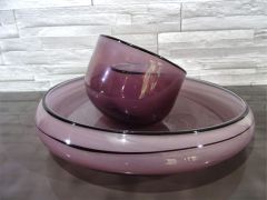 Glaskunst in purpur/ CIOTOLA di Vetro Rotonda