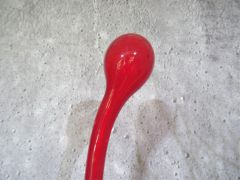 Glasskulptur in rot/ STELI di Vetro